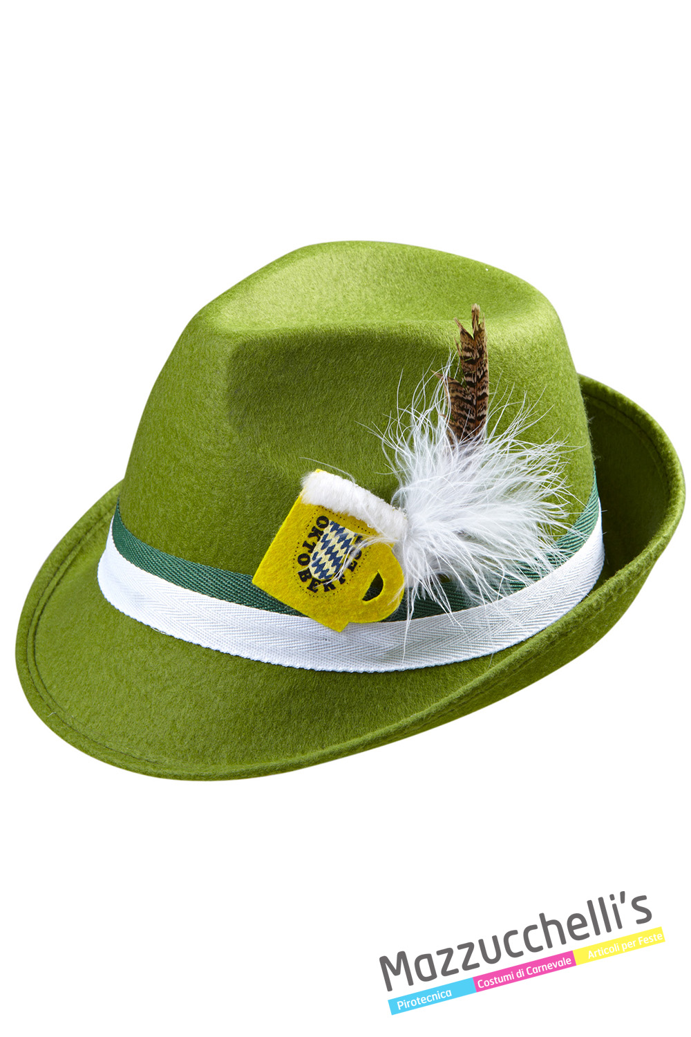 Cappello Oktoberfest con Corna - Negozio di Carnevale - Costumi di