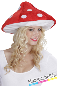 cappello fungo del bosco super mario carnevale halloween altre feste a tema - Mazzucchellis