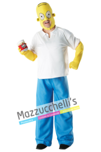 Costume Homer Simpson Ufficiale - Mazzucchellis