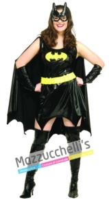 costume DONNA con Licenza Ufficiale da Eroina Batgirl™ Taglia forti
