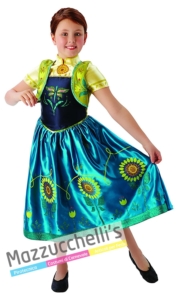 Costume Bambina Anna di Frozen - Ufficiale Disney™