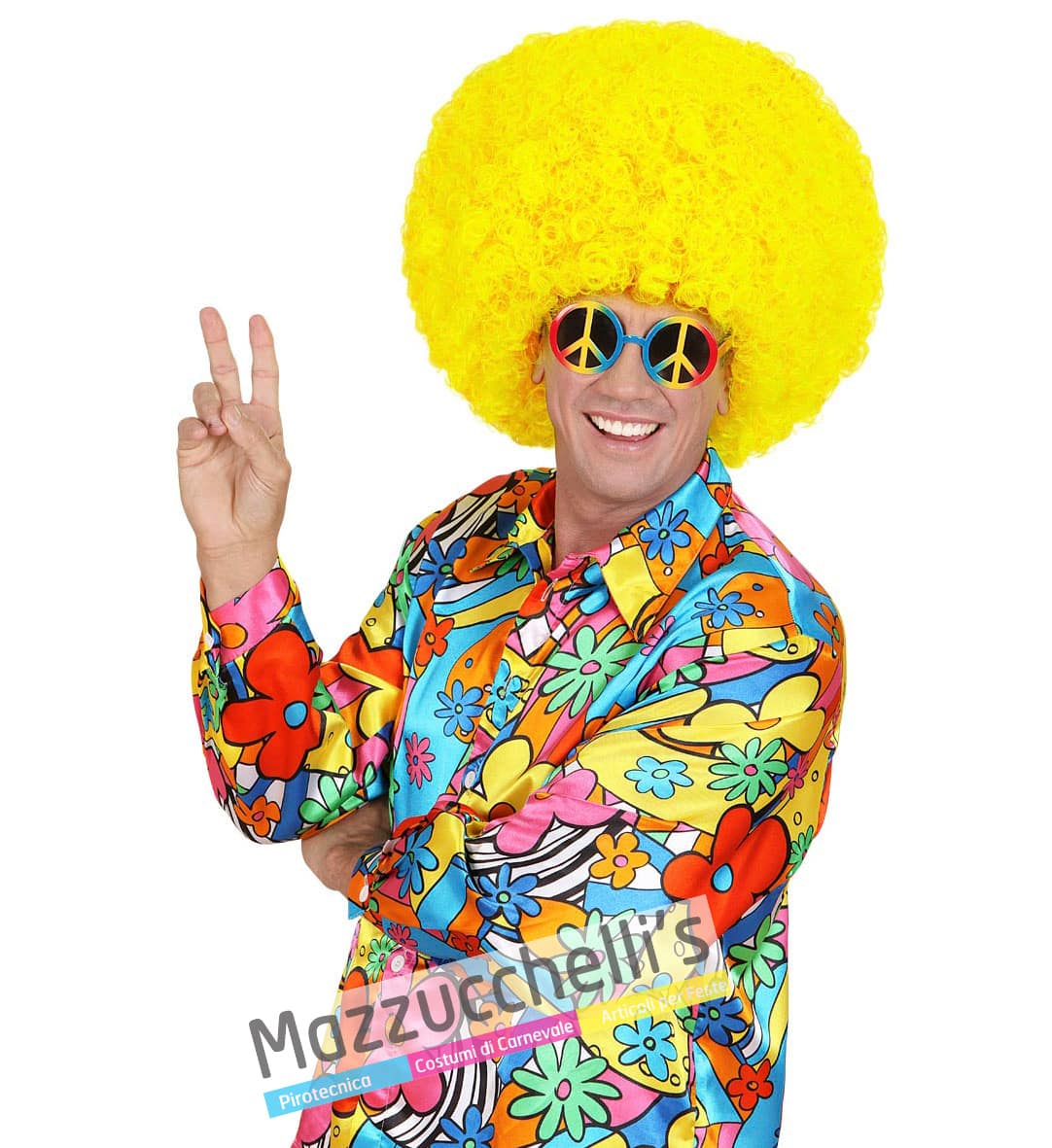 Occhiali Da Sole Donna PEACELOVE ZEAL Farfalla Multicolor Splatter - Lenti Grigie - Foto 2