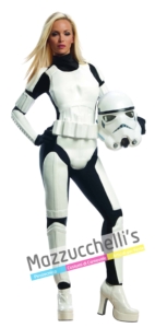 costume Donna della fantastica Donna Sexy Stormtrooper personaggio dell'esercito imperatore con Licenza Ufficiale Disney della saga fantascientifica di guerre Stellari "STAR WARS™