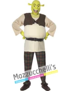 Costume da uomo del cartone animato Shrek