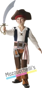 Costume Bambino Pirata Jack Sparrow - Ufficiale Disney™