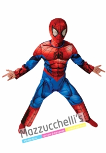costume Babino con Licenza Ufficiale da Uomo Ragno Supereroe Spiderman™