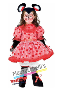Costume Minnie Topolina Rossa - Mazzucchellis