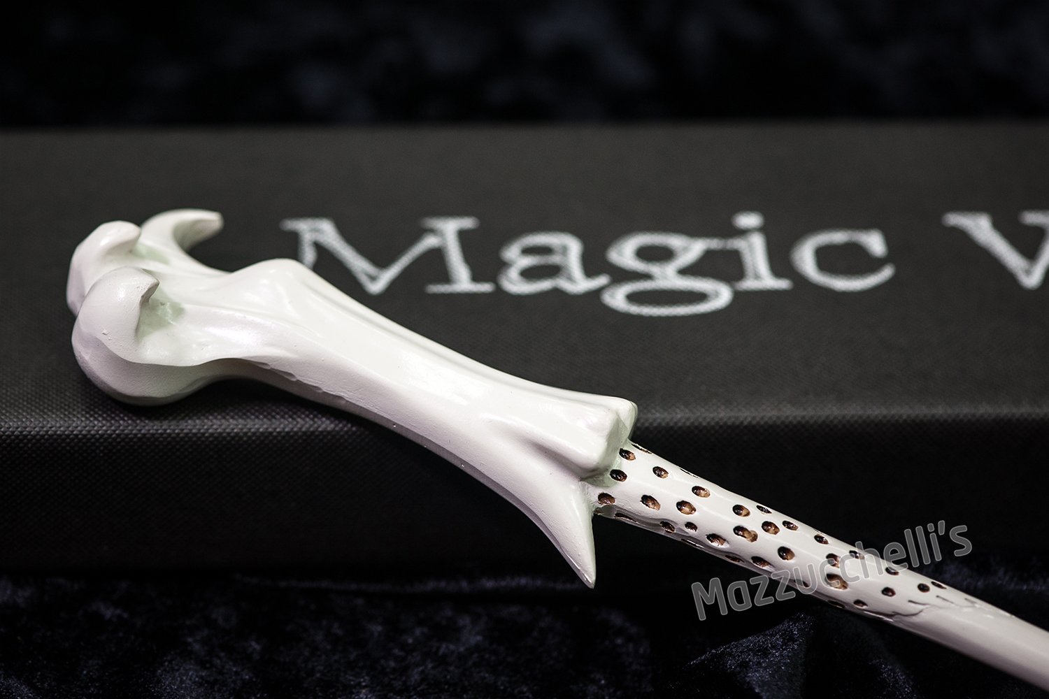 WDKXCN Bacchetta Voldemort Luminosa, 37CM Voldemort Bacchetta Con - 7