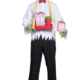 costume venditore di popcorn carnevale halloween o altre feste a tema - Mazzucchellis