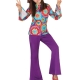 costume bvambina hippie figlia dei fiori anni 60 70 carnevale halloween o altre feste a tema - Mazzucchellis