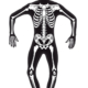 costume second skin scheletro halloween - Mazzucchellis