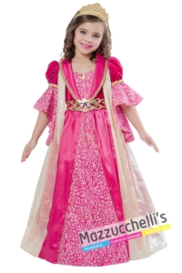 costume-principessa-rosa-bambina-ragazza-fiabe-film-carnevale---mazzucchellis